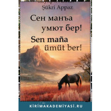 Шукри Аппаз. Сен манъа умют бер! Шиирлер. 2024