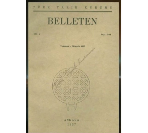 Fevzi Kurtoğlu. İlk Kırım Hanlarının Mektupları. 1937