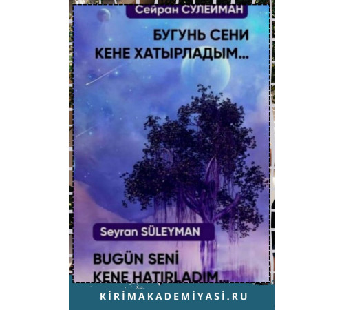 Сейран Сулейман. Бугунь сени кене хатырладым... Шиирлер. 2020 Сейран Сулейман. Бугунь сени кене хатырладым... Шиирлер. 2020